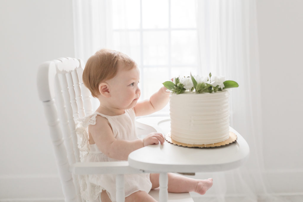 moon twp first birthday session